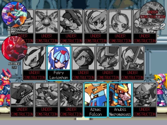Zerolore/Characterselectz1 screenshot