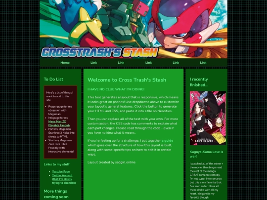 test screenshot
