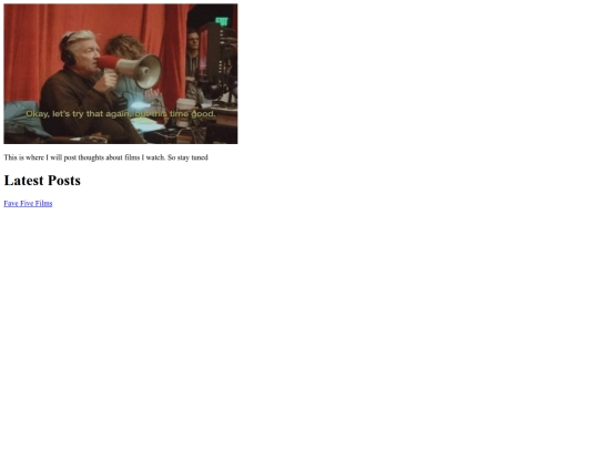 FilmBlog screenshot