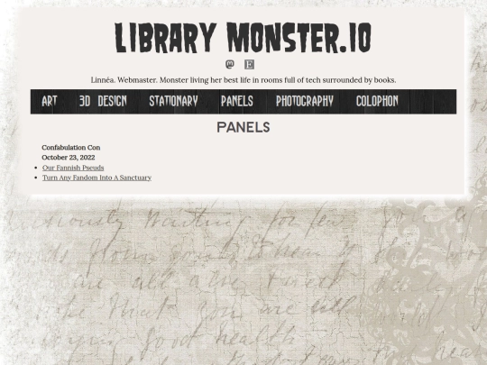 panels screenshot