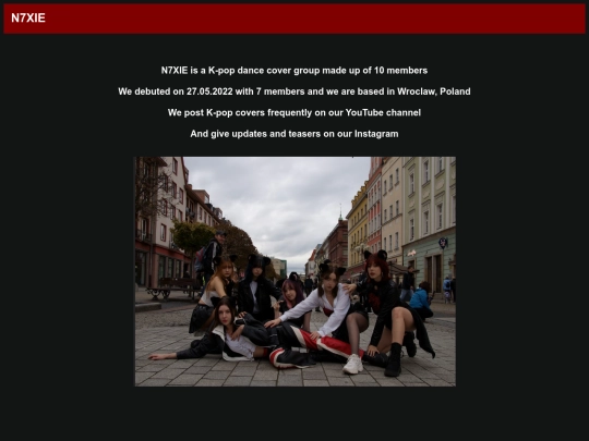 N7XIE/aboutus screenshot