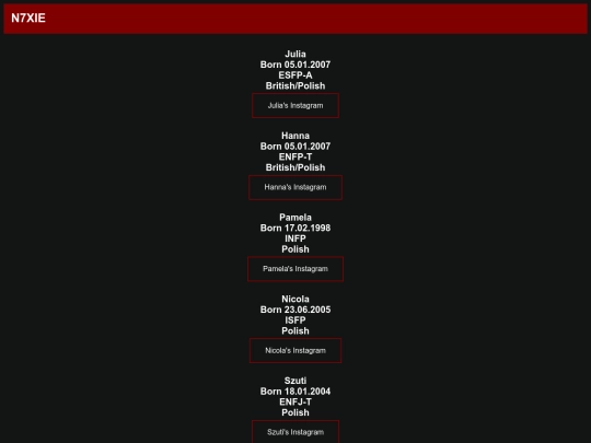 N7XIE/members screenshot