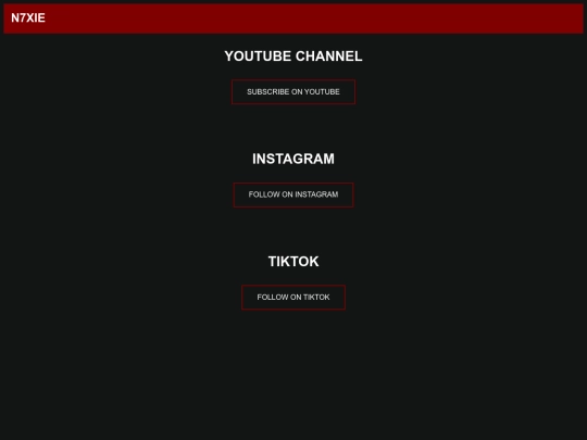 N7XIE/socials screenshot