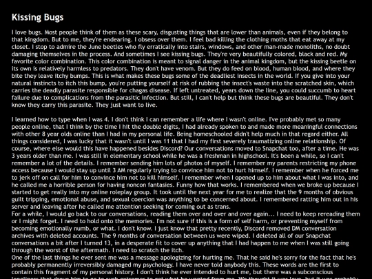 writing/article/kissing-bugs screenshot