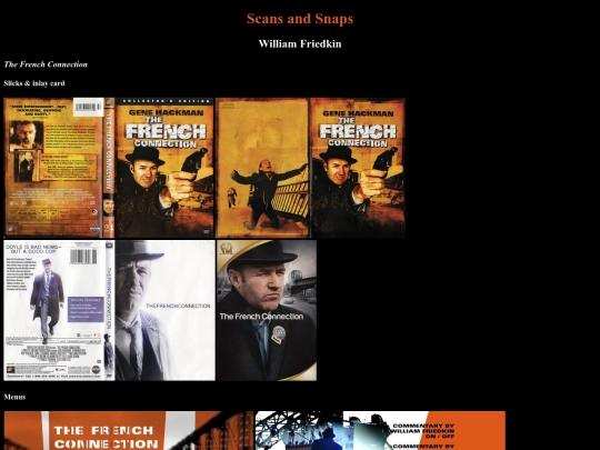 DVDs-Friedkin screenshot