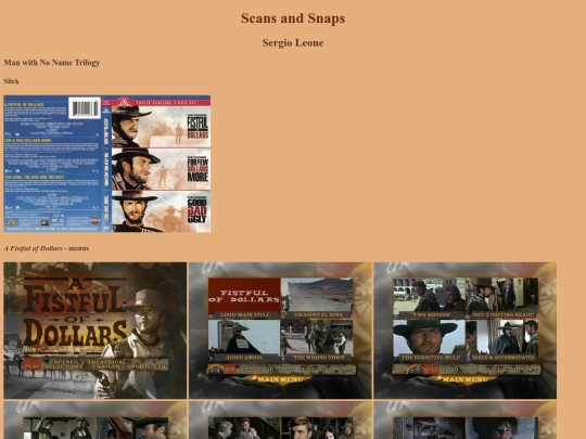 DVDs-Leone screenshot