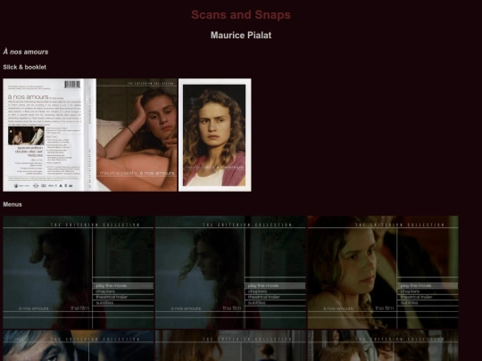 DVDs-Pialat screenshot