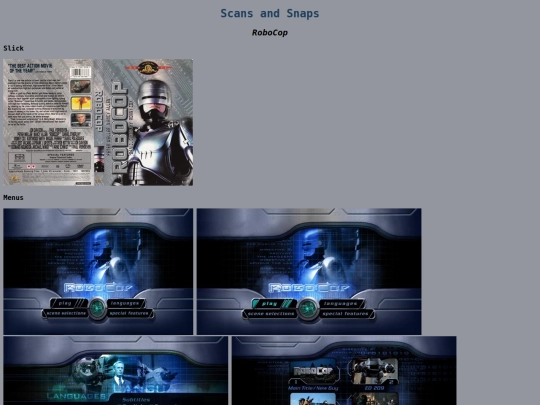 DVDs-RoboCop screenshot