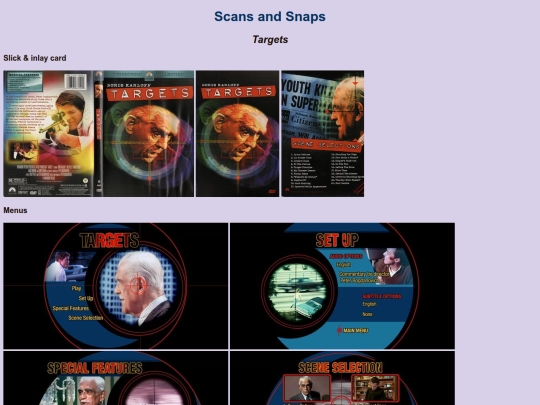 DVDs-Targets screenshot