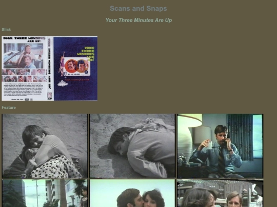 DVDs-YourThreeMinutesAreUp screenshot