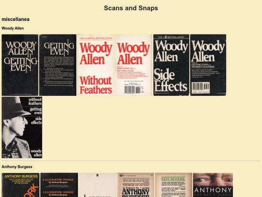 books-miscellanea screenshot