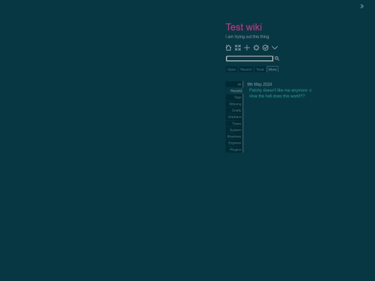 test screenshot