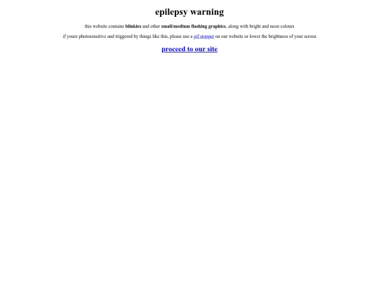 warning screenshot