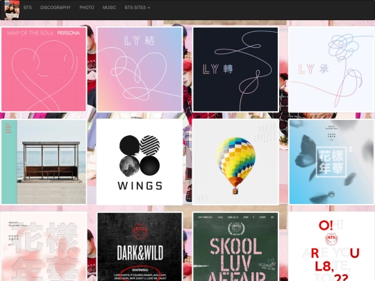 albumes screenshot