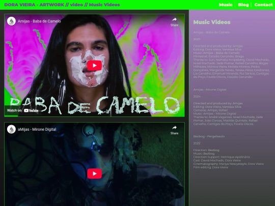 musicvideos screenshot