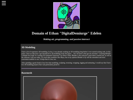 modeling screenshot