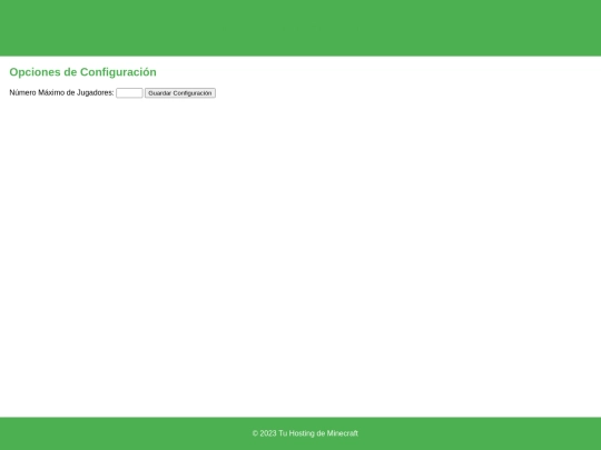 configuracion screenshot
