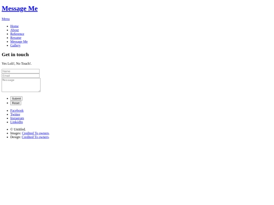 Message screenshot