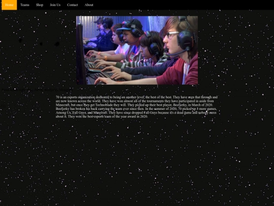 esport/home screenshot