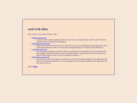 othersites screenshot