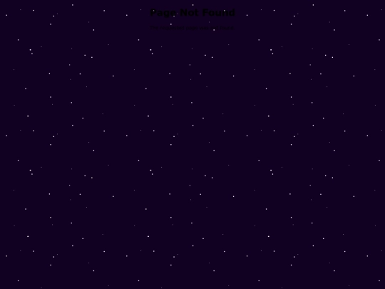 not_found screenshot