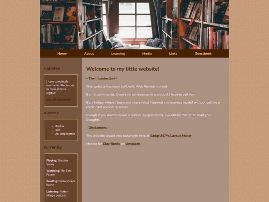 index screenshot