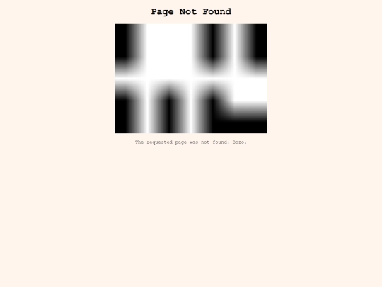 not_found screenshot