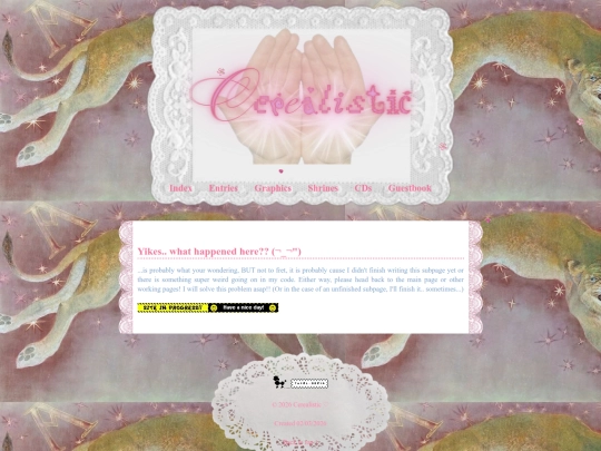 error screenshot