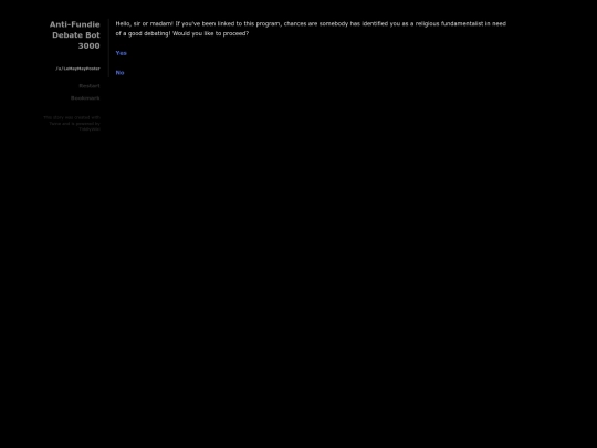 MasterDebater screenshot
