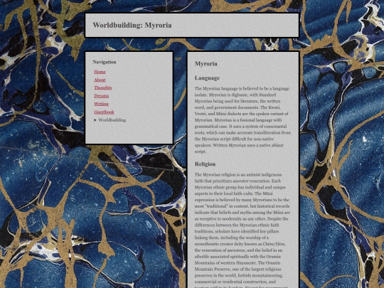 myroria-culture screenshot
