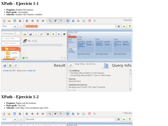 XPATH/ej1 screenshot