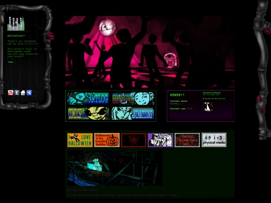 Clubpage screenshot