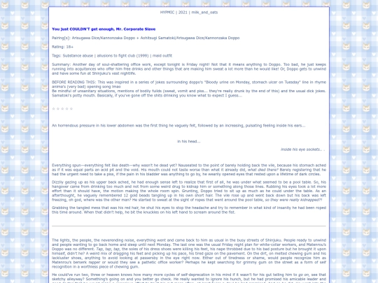invierno/ao3/9 screenshot