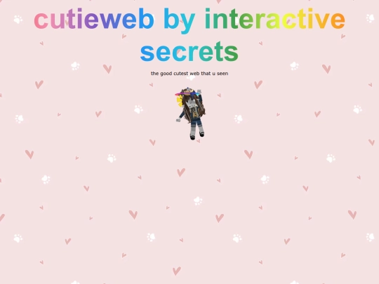 cutieweb screenshot