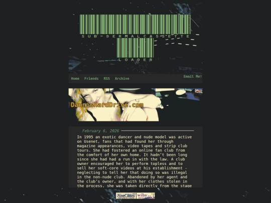 posts/dannisharddrive.com screenshot