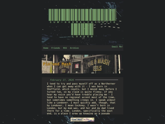 posts/pie-and-mash screenshot