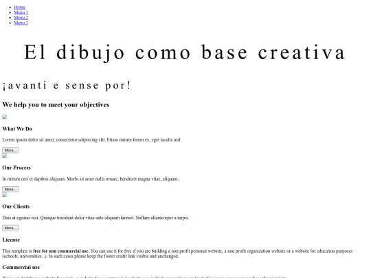 Web Site screenshot