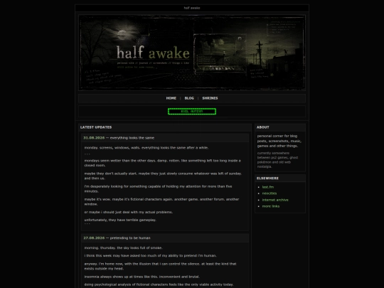 blog/blogindex screenshot