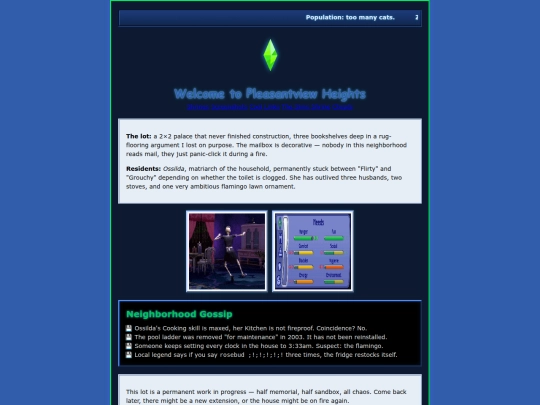 shrines/thesims/neighborhood screenshot