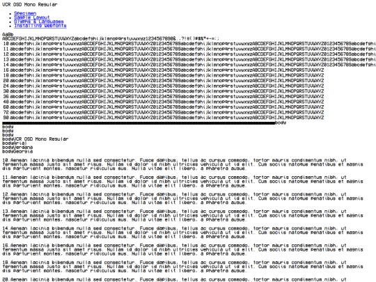 font/vcr_osd_mono_1.001-demo screenshot