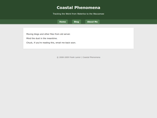 blog screenshot