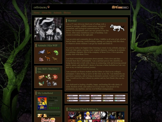 aboutme screenshot