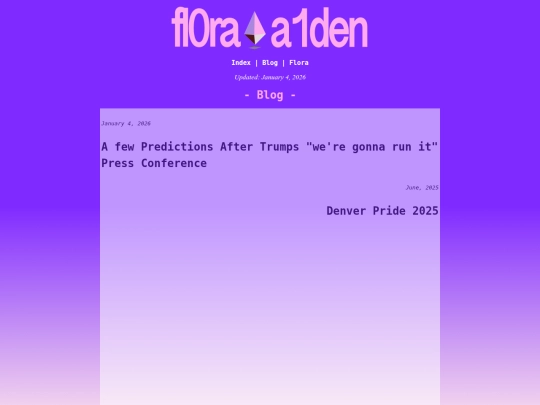 blog screenshot