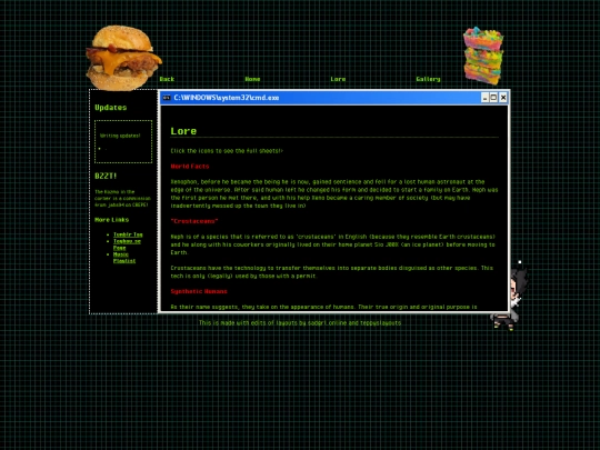 Alien Food/Lore screenshot