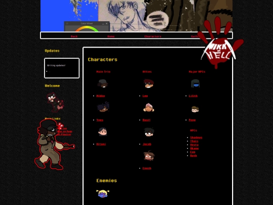 Mikko in Hell/Characters screenshot