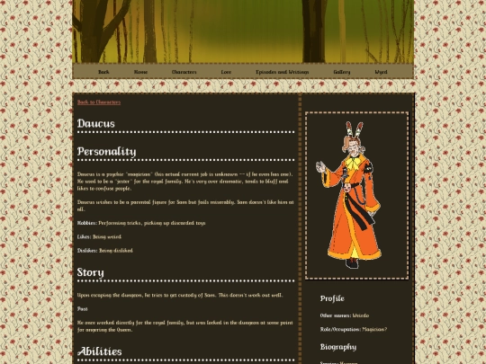 Sweven/Characters/Daucus screenshot