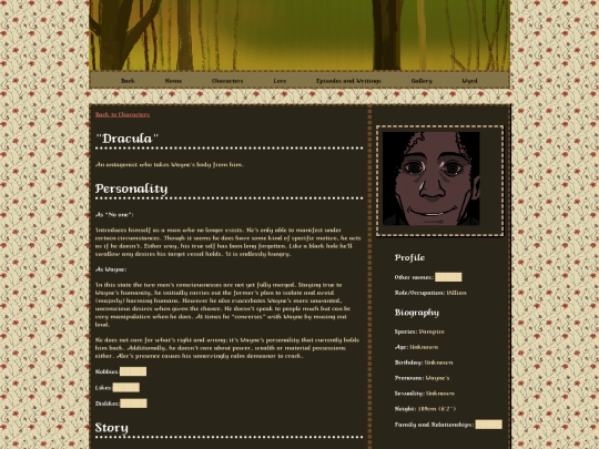 Sweven/Characters/Dracula screenshot