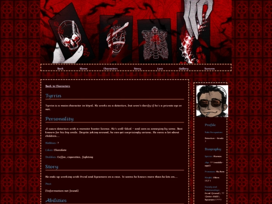 Wyrd/Characters/Tyrrin screenshot