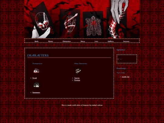 Wyrd/Characters screenshot