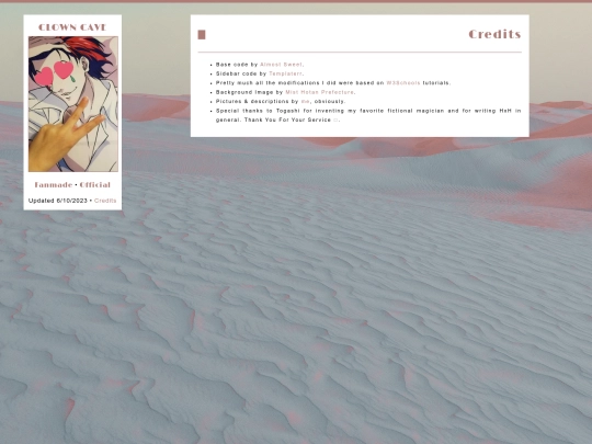 credit screenshot